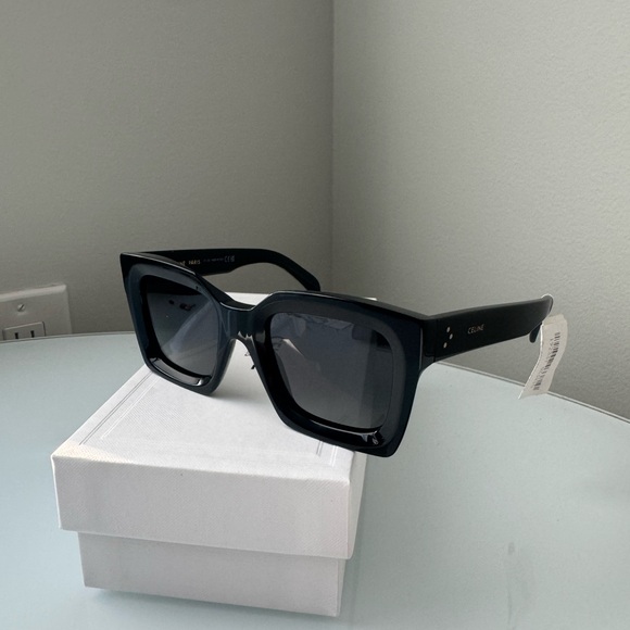 Celine Black Womens Sunglasses NWT - Picture 8 of 11